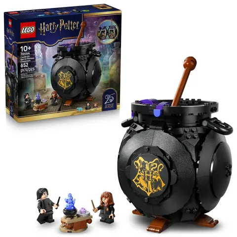 LEGO Harry Potter Cauldron: Secret Potions Classroom Building Set, 652 Pieces