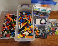 7+LBS LEGO Bulk Lot NOT RANDOM Plates Small Large Detail Regular Bricks Slopes