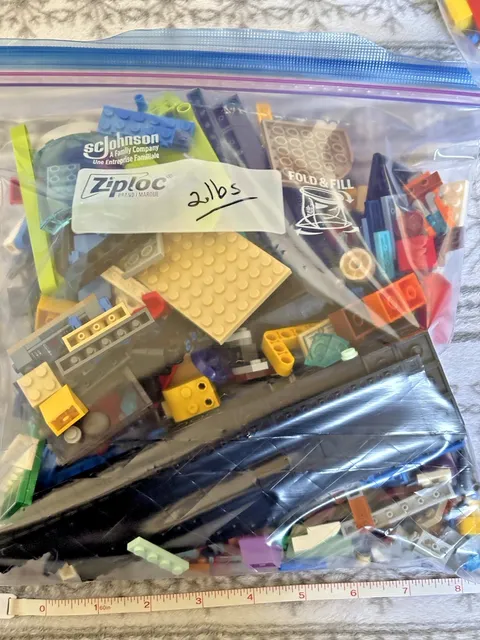 Lego  Random Pieces    Assorted colors