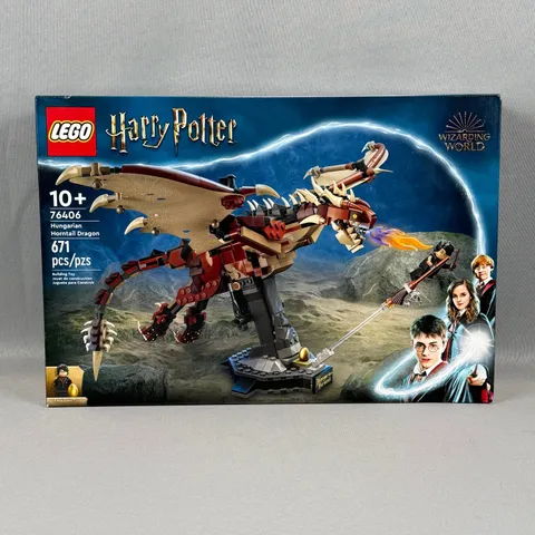 Lego #76406 Hungarian Horntail Dragon Harry Potter Retired Brand New Sealed