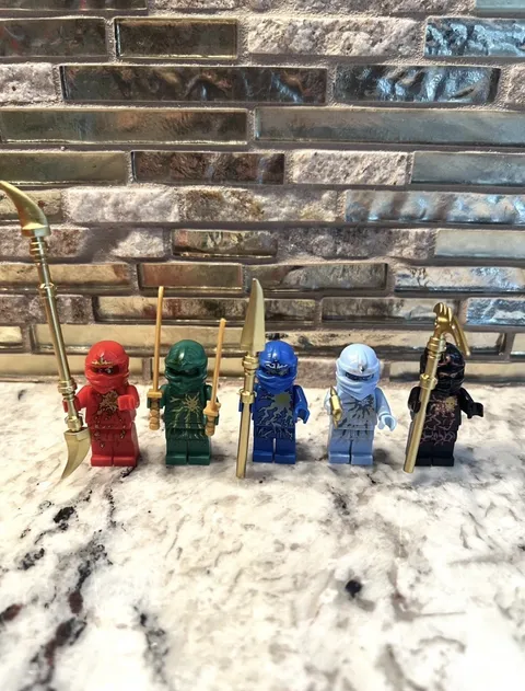 Lego Ninjago NRG Custom Minifigures Lot of 5!🔥🔥🔥