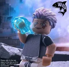 Lego Jujutsu Kaisen Shinjuku Showdown Gojo Satoru Whitebrick V1 EXTREMELY RARE