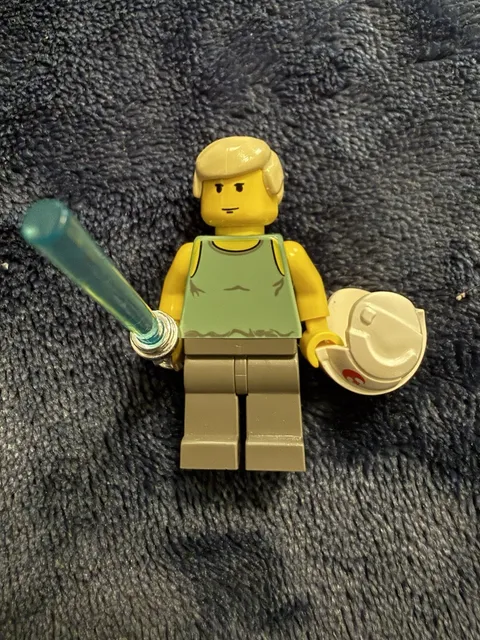 lego star wars dagobah luke minifig