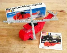 LEGO Kit 480 LEGOLAND Rescue Helicopter Complete Kit