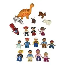 Lego Duplo People Figures Disney Mickey Jessie Animals 18 Piece Lot