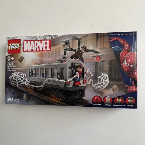 LEGO/ MARVEL SPIDER MAN vs. DOC OCK SUBWAY TRAIN SCENE / 76321 / NEW / SEALED
