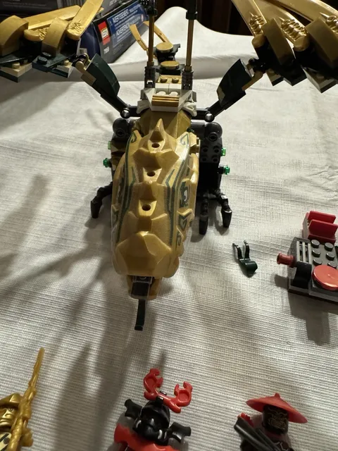 LEGO NINJAGO: The Golden Dragon (70503) incomplete set No Box+ No Instructions