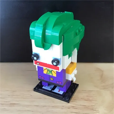 LEGO BrickHeadz The Joker Figure 41588 complete (no box or manual) 