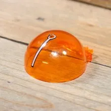 LEGO Mars Mission Trans Orange Windscreen 6 x 6 x 3 Canopy Dome Part 50747pb04