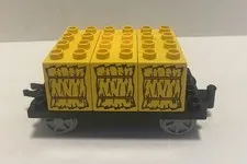 Lego Duplo Custom Train Cargo Freight Car 