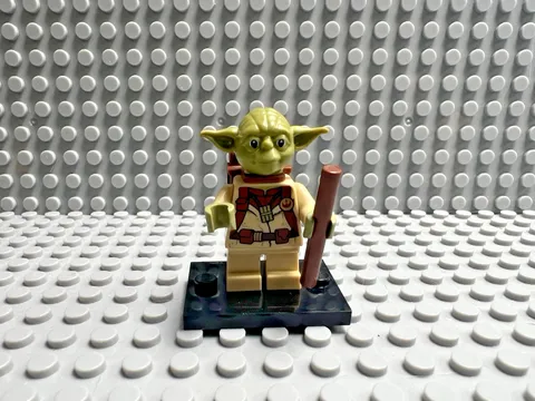 LEGO Star Wars Minifigure - Yoda Olive Green Backpack - SW1147