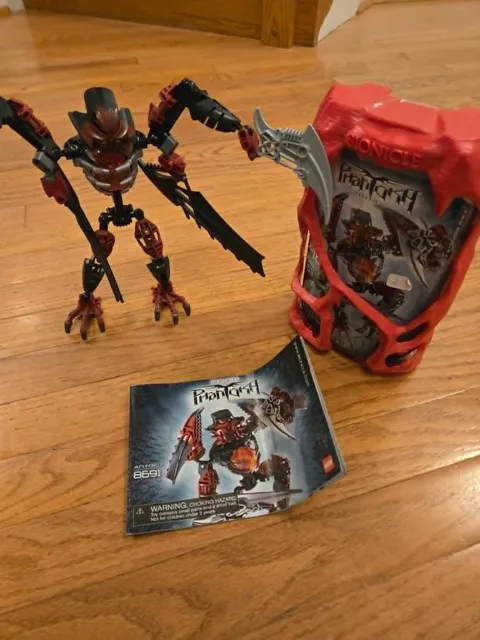 LEGO BIONICLE: Phantoka - Antroz (8691) 100% Complete W Shadow Leeches and Box