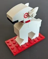 LEGO BUILD-A-BULLSEYE TARGET DOG 2010 RETIRED SET 4613985
