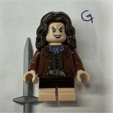 LEGO Female Minifigure Brown Jacket Outfit  Accessory Sméagol LEGO minifigure 