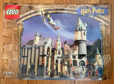 Lego Harry Potter Hogwarts Castle (4709) Instruction Booklet Only