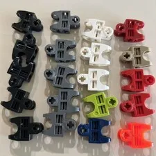 Lego Bionicle Lot A - 20 Axle Connector 2x3 Ball Joint Socket Assorted Colors