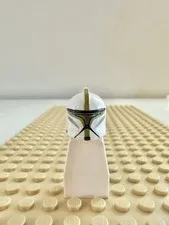 Lego Star Wars Clone Trooper Sergeant Minifigure Headgear Helmet Olive Green