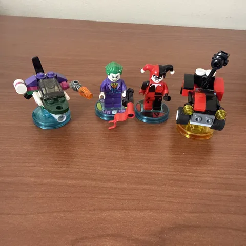 Lego Dimensions 71229 DC Villains Joker Harley Quinn Incomplete
