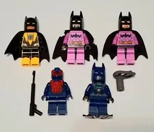 LEGO Batman Minifigures Lot Yellow Lantern Batman, Batzarro, Etc. RARE