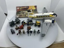 Lego 7628 Peril In Peru Complete Indiana Jones Kingdom Of The Crystal Skull