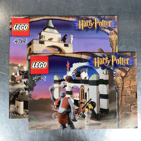 LEGO Harry Potter 4712 4714 Instructions Building Manual **Booklets ONLY** READ*