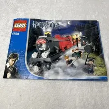 Lego 4758 Harry Potter Hogwarts Express Instruction Manual Only