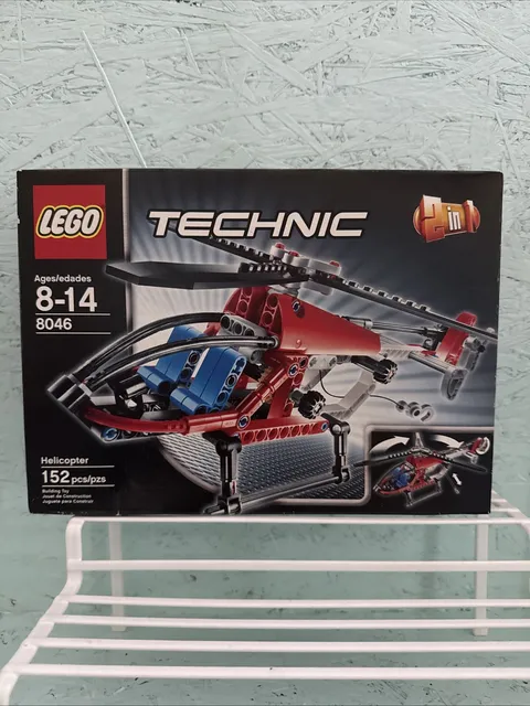 LEGO TECHNIC (8046) 2-in-1: Helicopter / Seaplane - NISB - Retired - Ages 8-14