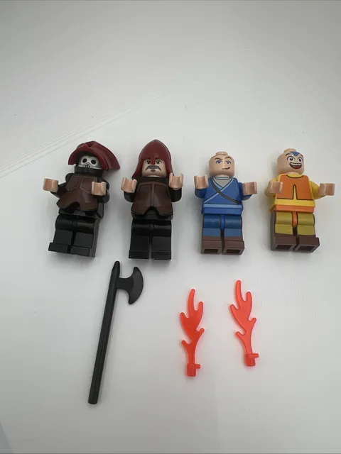 LEGO Avatar The Last Airbender Minifig Lot Aang, Sokka *READ DESCRIPTION*
