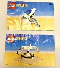 Lego System 6455 Space Simulation Station INSTRUCTION MANUALS ONLY