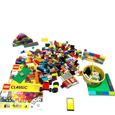 🧱  LEGO 1lb 12oz  BRICKS Bright Girl Colors Mix Bulk Lot Building Blocks Pastel