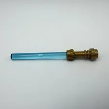 LEGO STAR WARS LIGHTSABER - MOC, Gold hilt with blue blade - 1pc