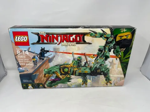 Retired LEGO Ninjago Movie- 70612 Green Ninja Mech New Sealed Box (READ DESC.)