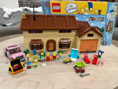 LEGO the Simpsons House 71006 COMPLETE with Box+Instructions!! Great Condition!