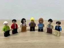 Lego Ideas Friends TV Show 7 Minifigure Lot Central Perk 21319 No Accessories