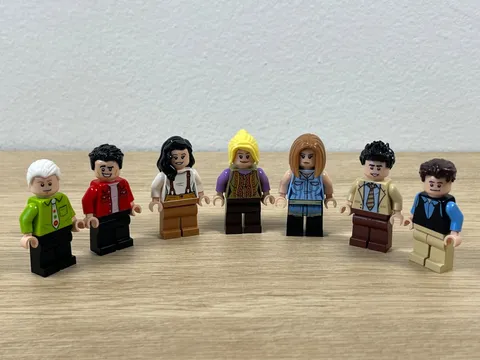 Lego Ideas Friends TV Show 7 Minifigure Lot Central Perk 21319 No Accessories