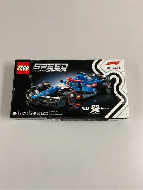 LEGO SPEED CHAMPIONS: Visa Cash App Rb Vcarb 01 F1 Race Car (77246), G60