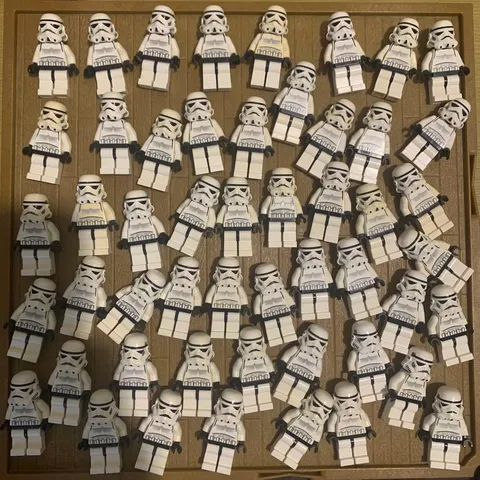 [Used] LEGO Minifigure Lot Star Wars stormtrooper Set Old model: 51 units USED