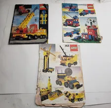 Legoland Manuals Construction 8860 733 744 Lego Legoland Instructional Brochure