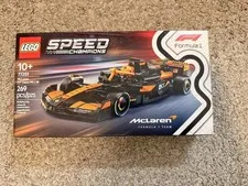 LEGO Speed Champions McLaren F1 Team MCL38 Race Car Toy Building Set 77251