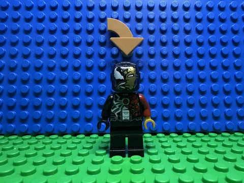 LEGO Iron Venom Minifigure Headgear Partially Transformed 40454 sh0697 spiderman