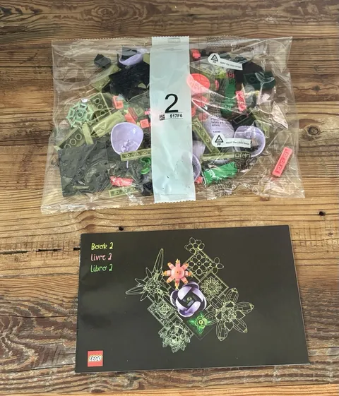 LEGO BOTANICALS Succulents AFTERGLOW MOON CACTUS SEDUM LUTEOVIRIDE 10309 ONLY