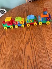LEGO DUPLO Trains : Number Train (10558) -4 Trains Numbers 1-10 &  EUC