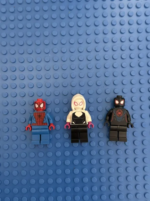 Lego Marvel Spiderman Lot of 3 Miles Ghost Spider 76311