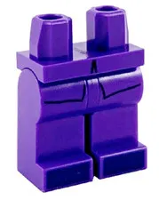 Lego 71028 Dark Purple Minifig LEGS with Coattails and Dark Blue Shoes Part D496
