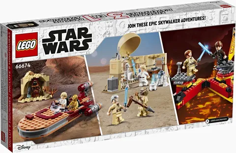 LEGO Star Wars 66674 Skywalker Adventures Pack Set w/ Minifigures (Retired!)