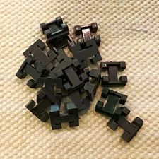 LEGO Gray Plastic Parts & Pieces Lot, Mixed Assorted Pieces and Parts