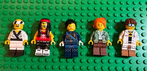 LEGO The Lego Ninjago Movie Minifigures 71019 X5 Sushi
