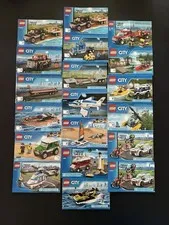 LEGO City Instruction Manuals Lot Of 19 60085 60058 60079  60149 60068