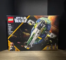 LEGO Star Wars Jango Fett's Starship 75433 Complete Set 707 pcs App-Enabled