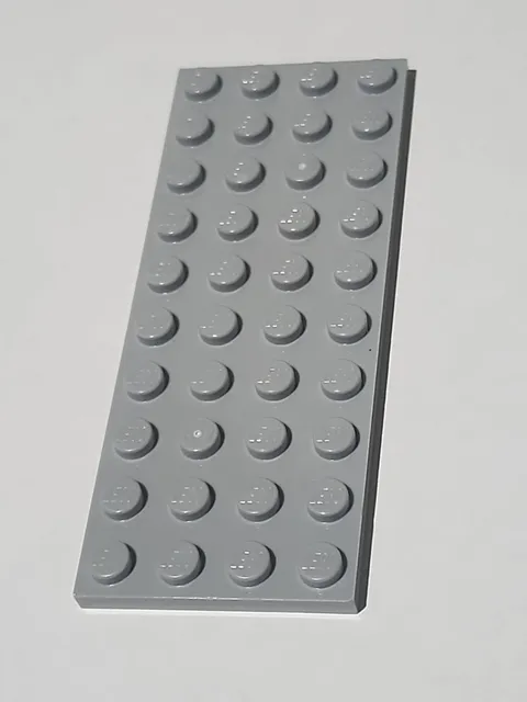LEGO Plate Light Bluish Gray ● 4 X 10 ● # 3030 ● QTY 1